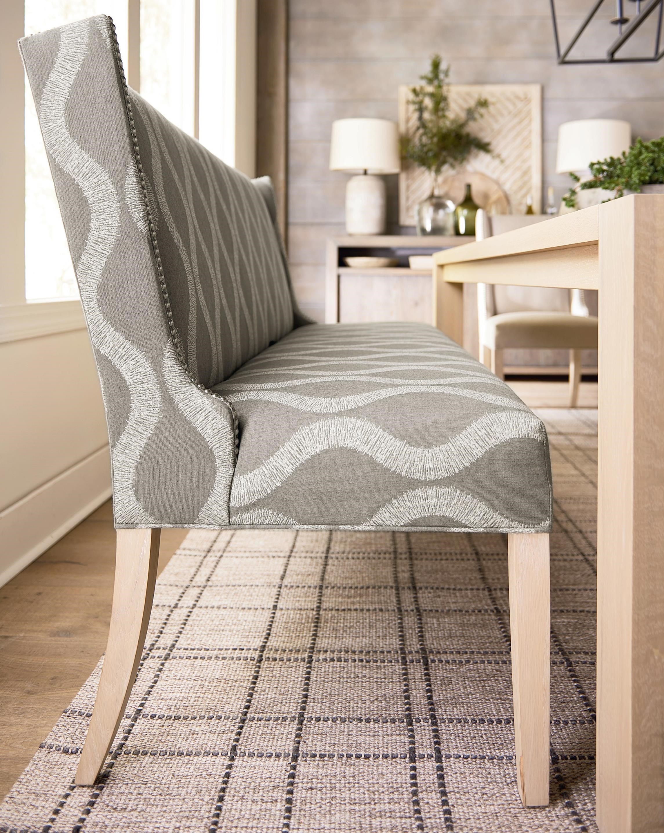 Bench dining chair shop with back